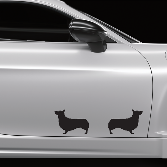 Corgi Silhouette Stickers