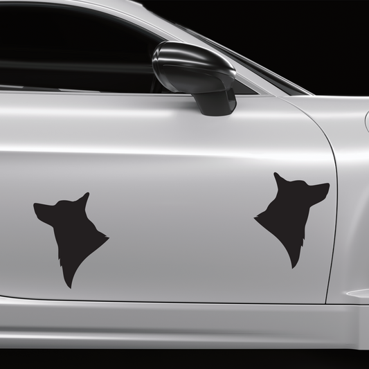 Corgi Silhouette Stickers