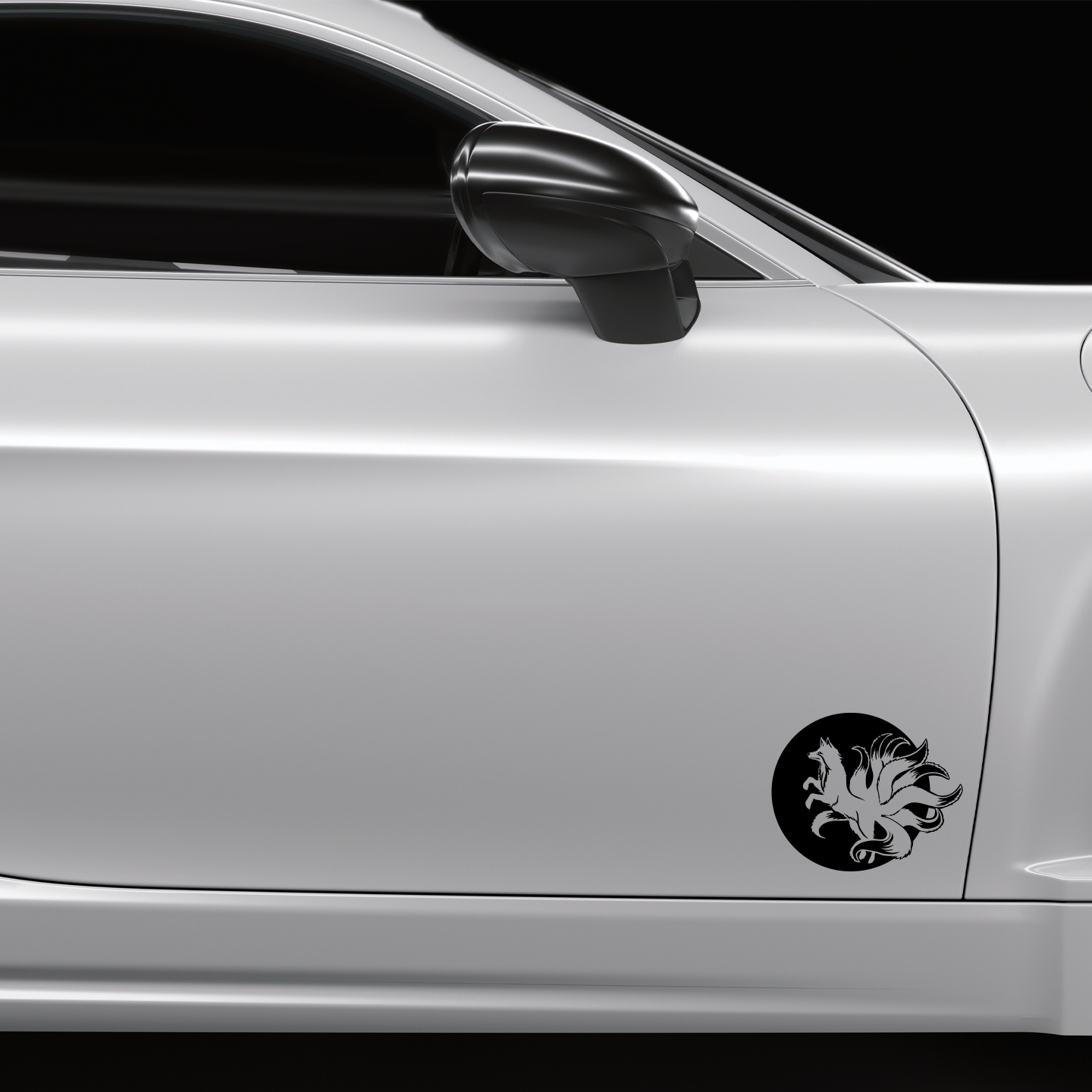 Fox With Nine Tails Sticker