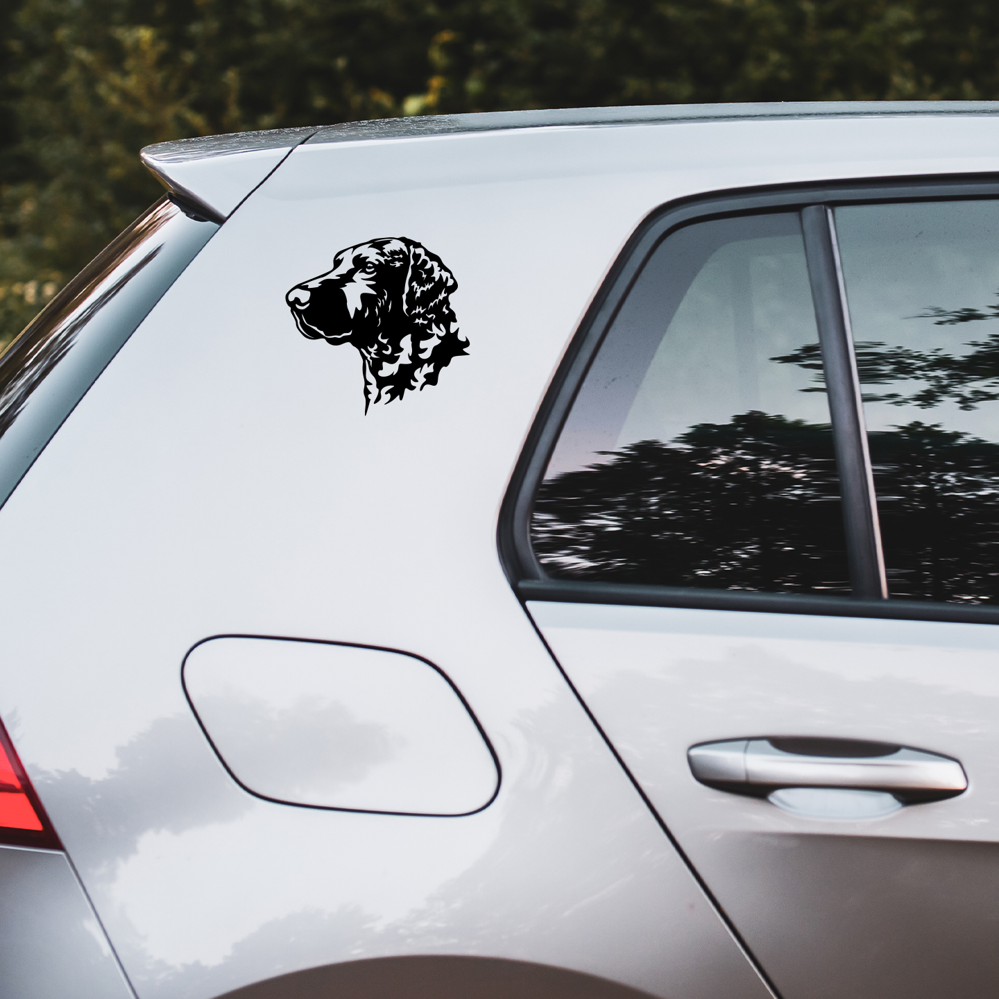 Curly Coated Retriever Sticker