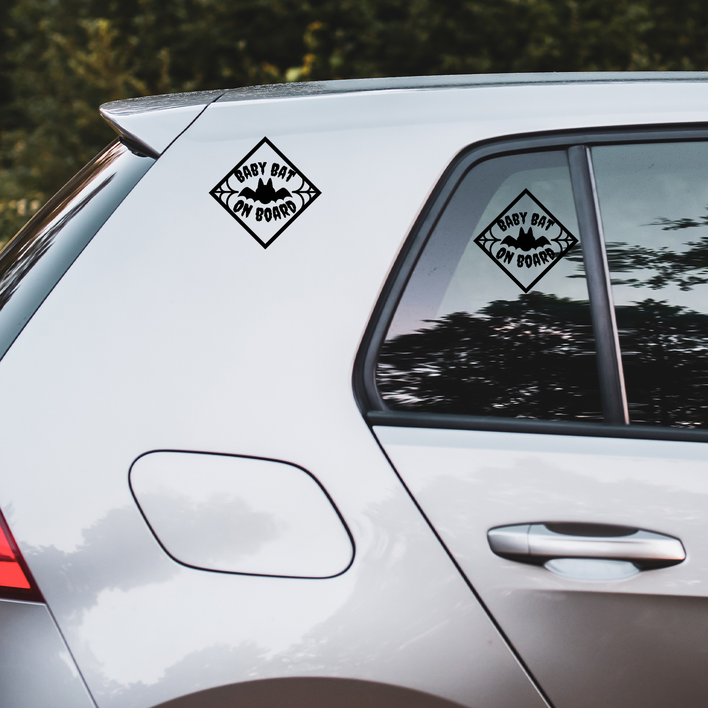 Baby Bat On Board Sticker