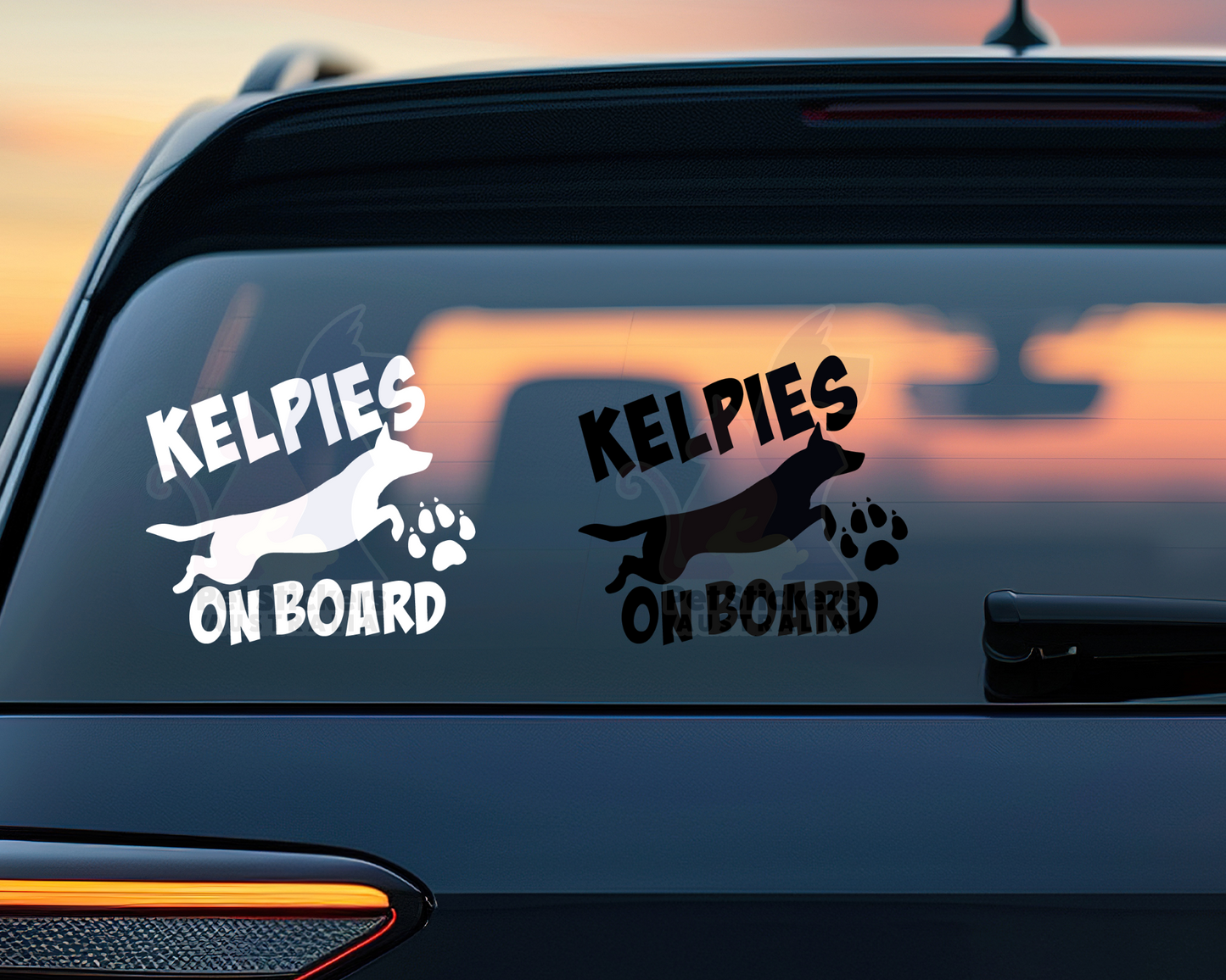 Kelpies On Board Sticker