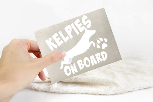 Kelpies On Board Sticker