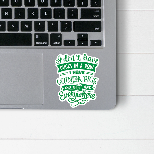 Guinea Pigs Everywhere Sticker