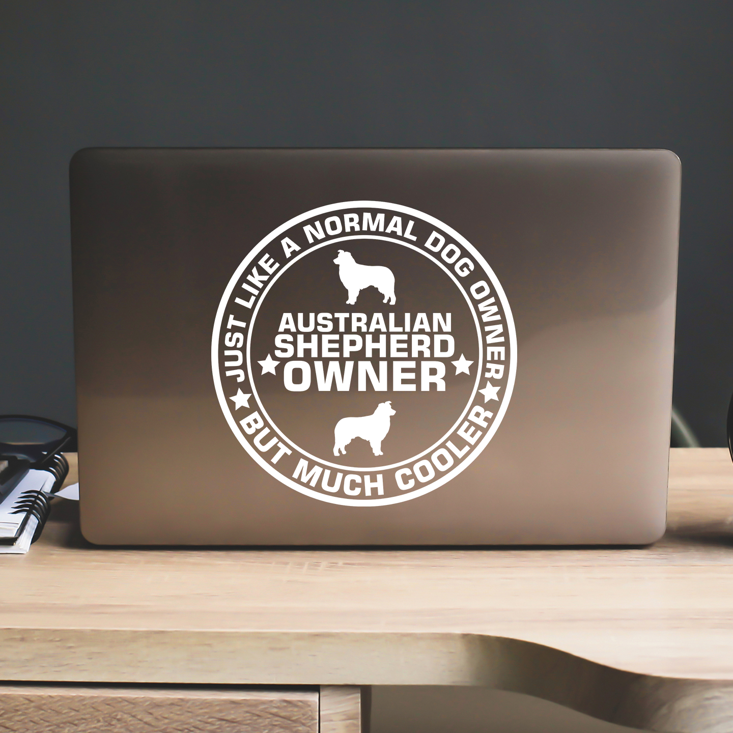 Australian Shepherd Owner Sticker