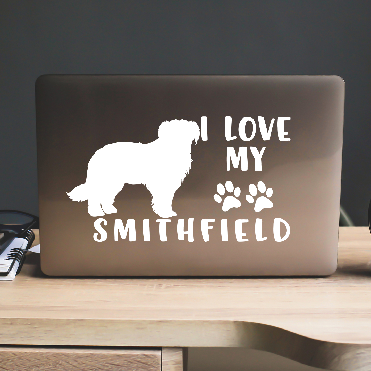 I Love My Smithfield Sticker