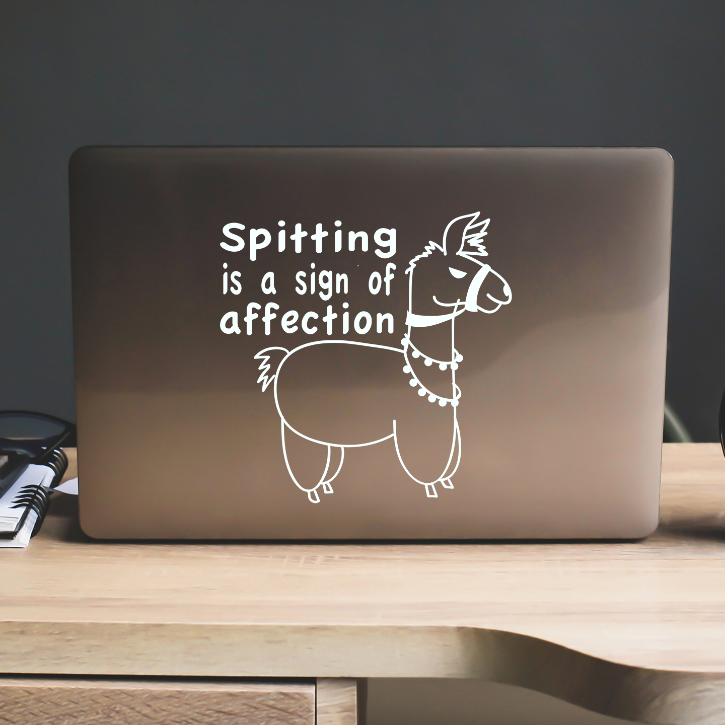 Spitting Is A Sign Of Affection Sticker