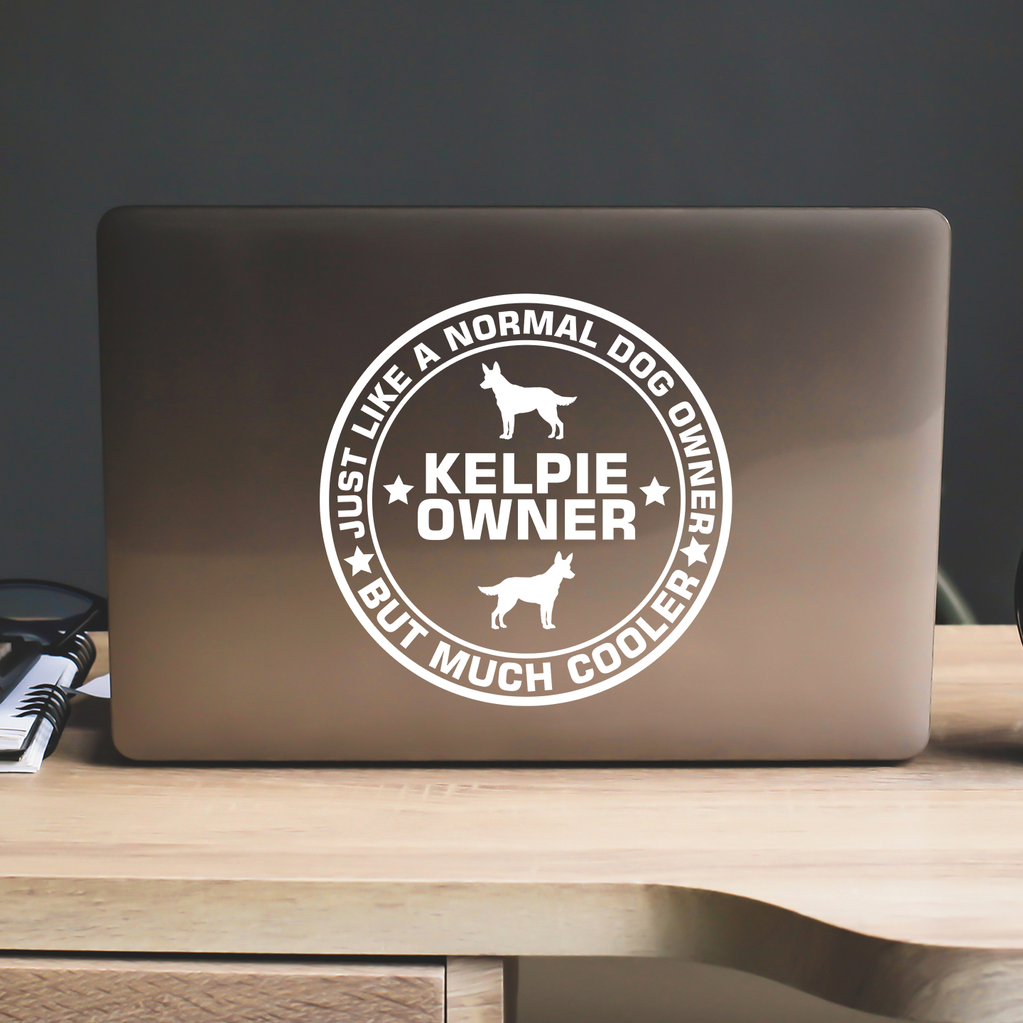 Kelpie Owner Sticker