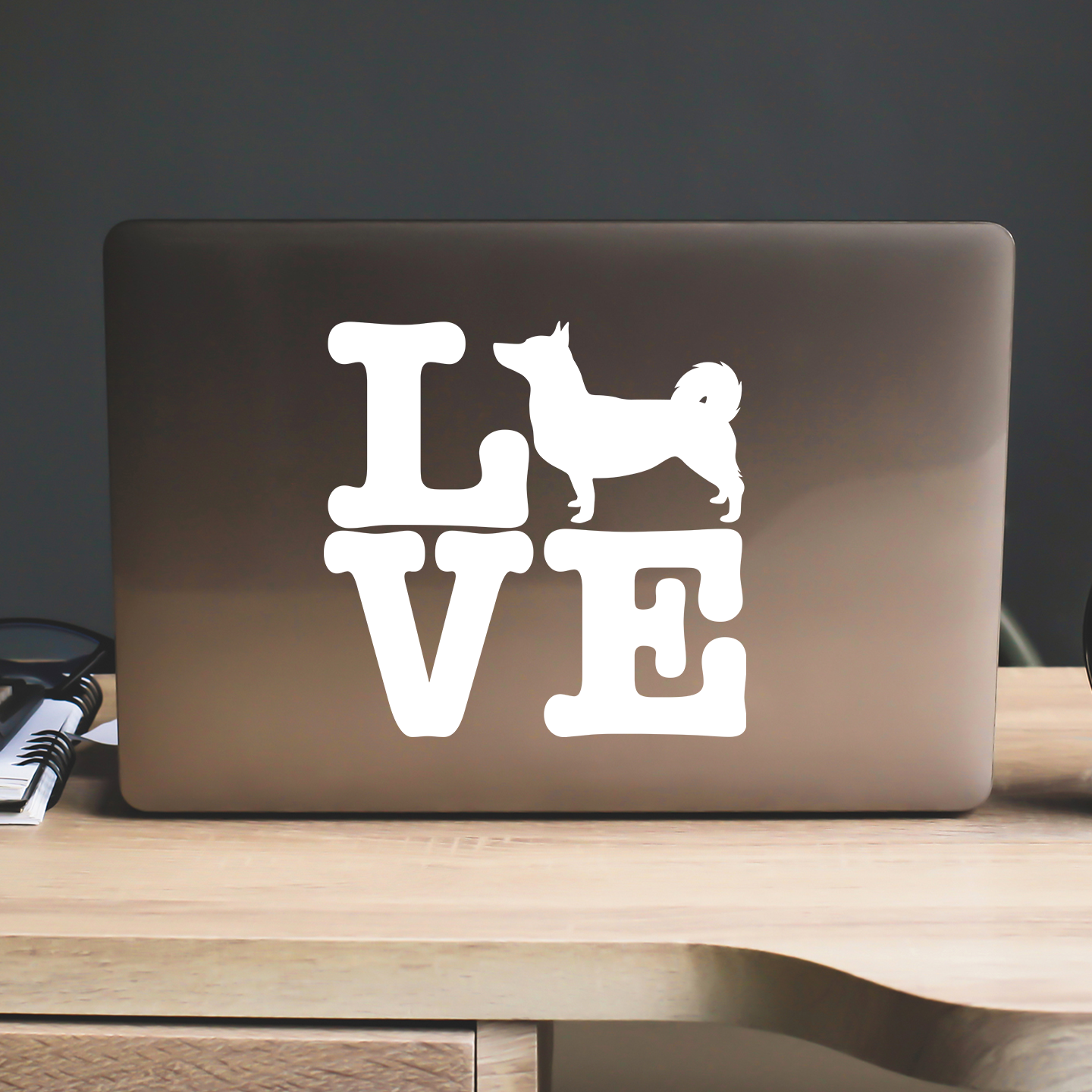 Swedish Vallhund Love Sticker