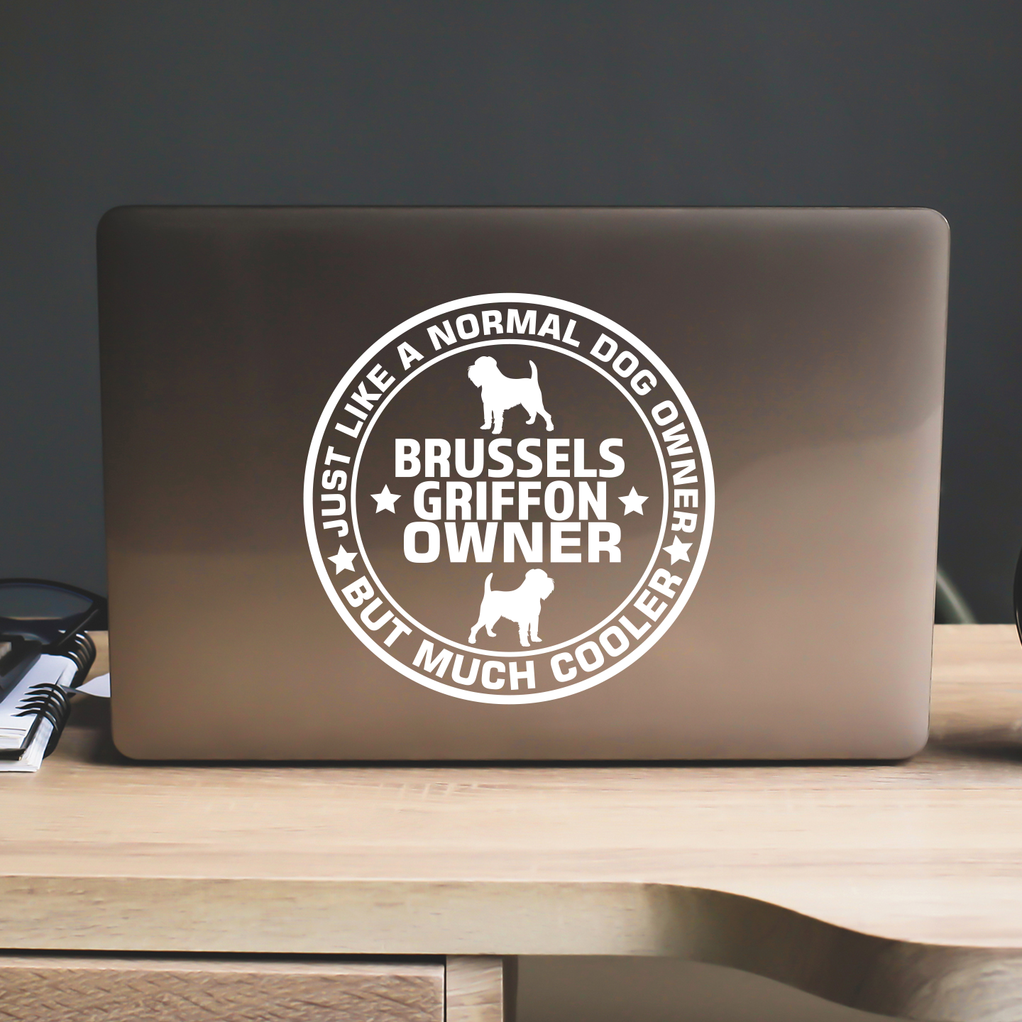 Brussels Griffon Owner Sticker
