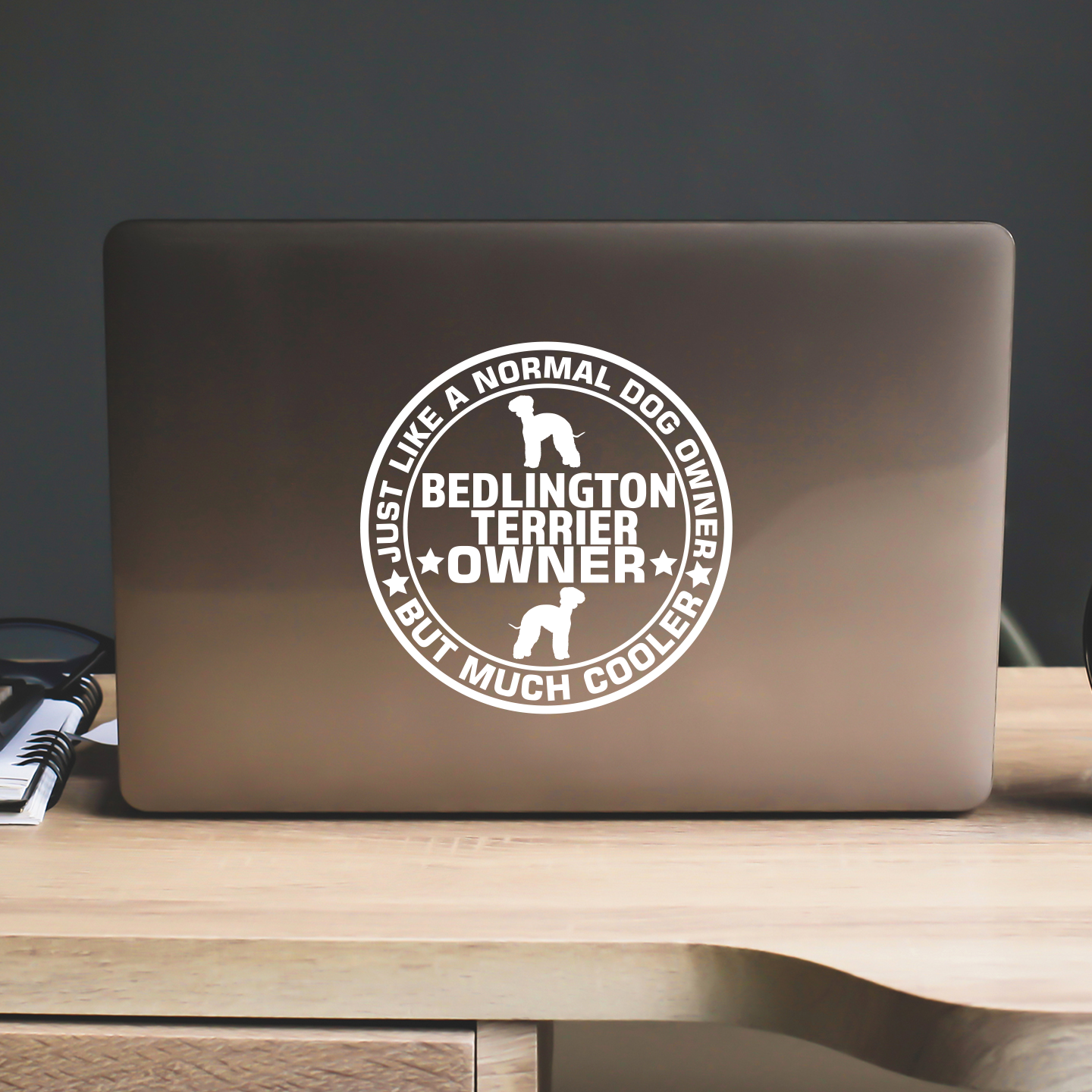 Bedlington Terrier Owner Sticker
