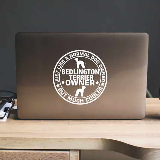 Bedlington Terrier Owner Sticker