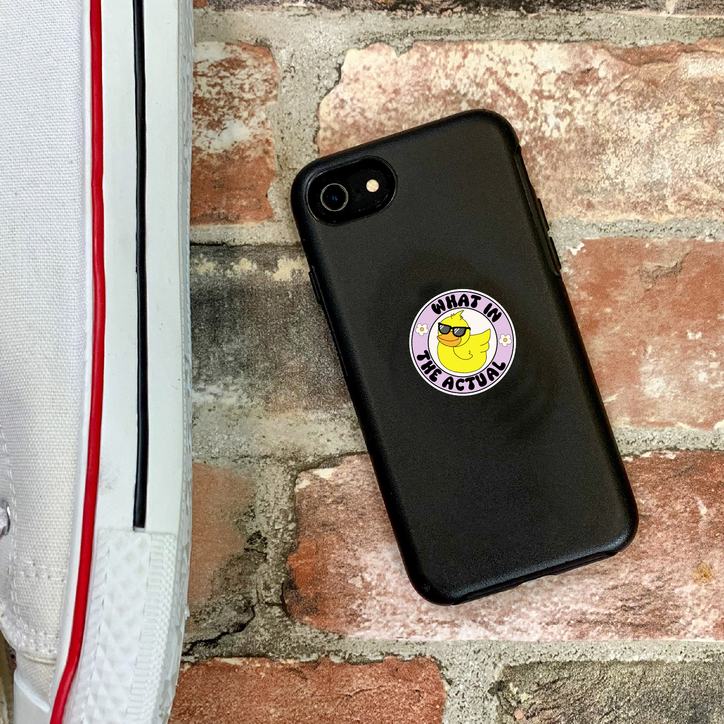 What In The Actual Sticker