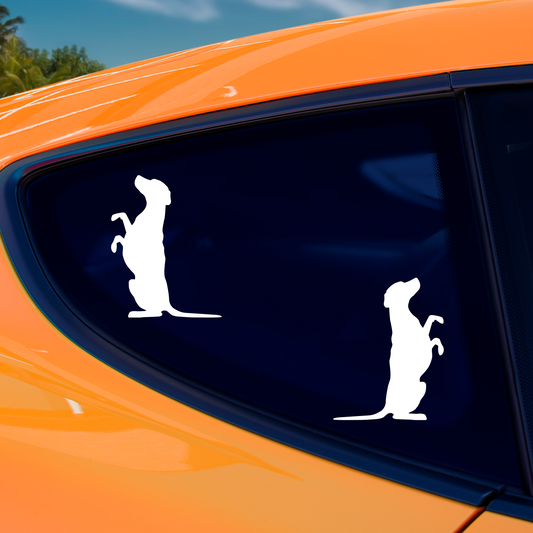 Bull Arab Silhouette Stickers