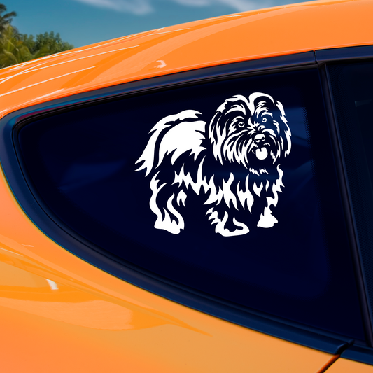 Coton de Tulear Sticker