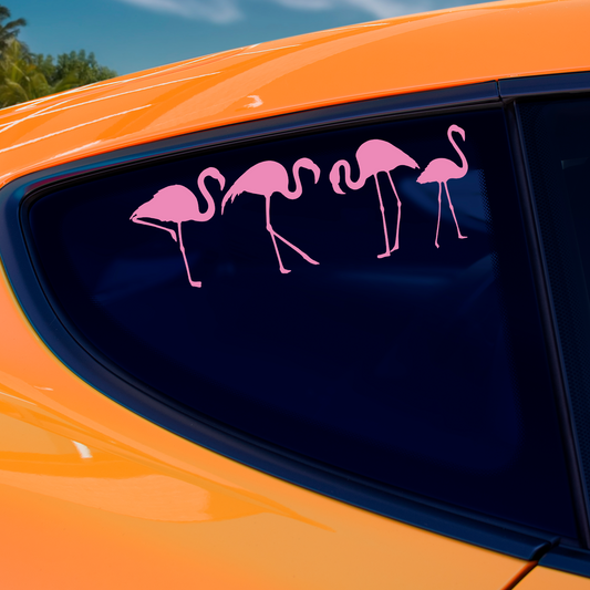 Pink Flamingo Stickers