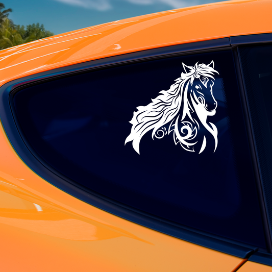 Tribal Horse Sticker