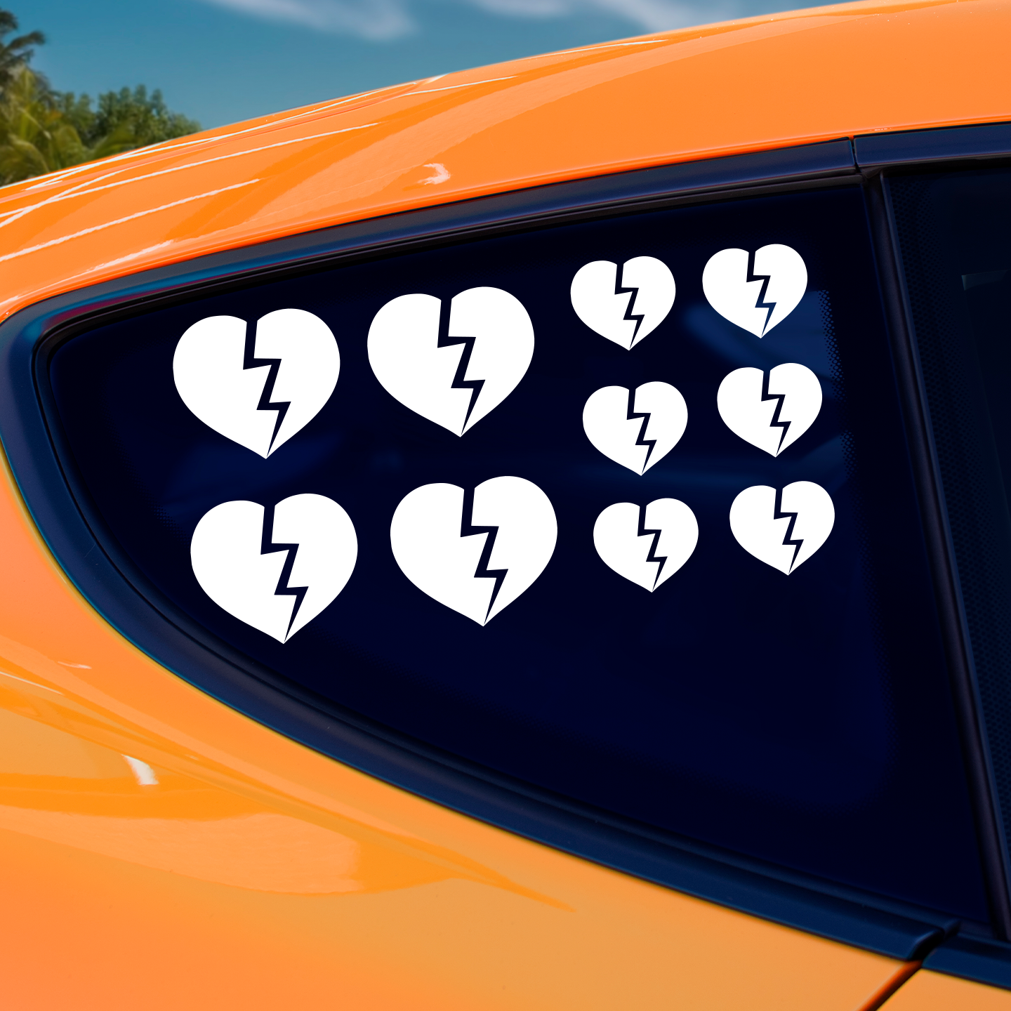 Broken Heart Stickers