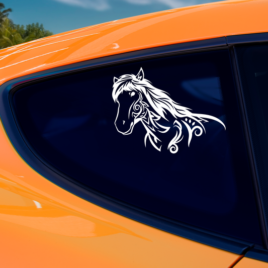 Tribal Horse Sticker