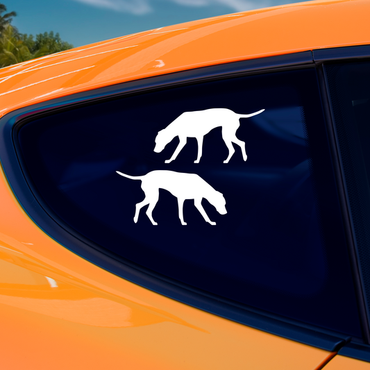 Dalmatian Silhouette Stickers