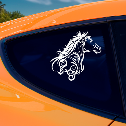 Tribal Horse Sticker