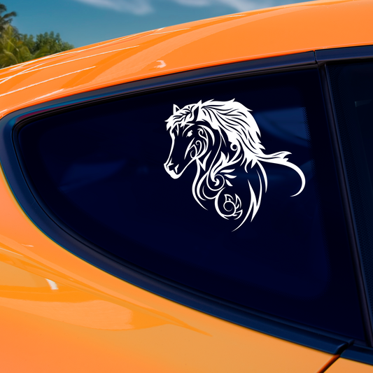 Tribal Horse Sticker