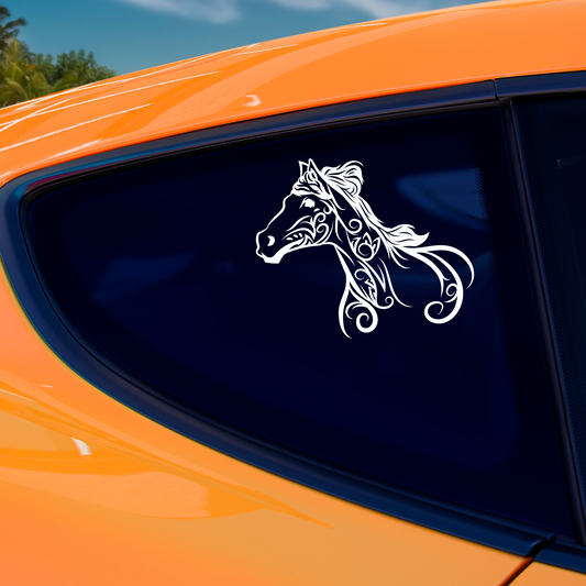 Tribal Horse Sticker