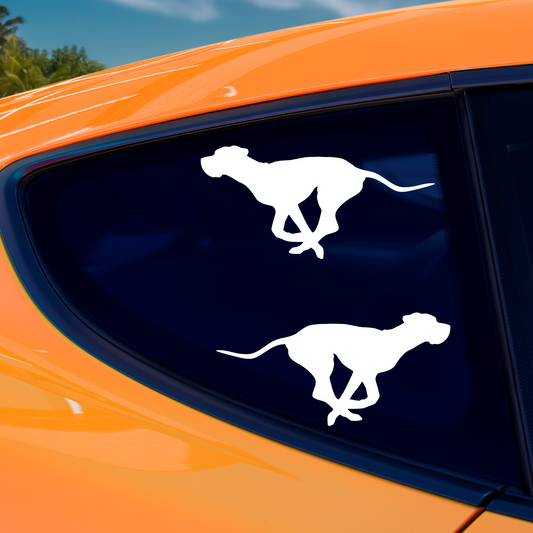 Great Dane Silhouette Stickers