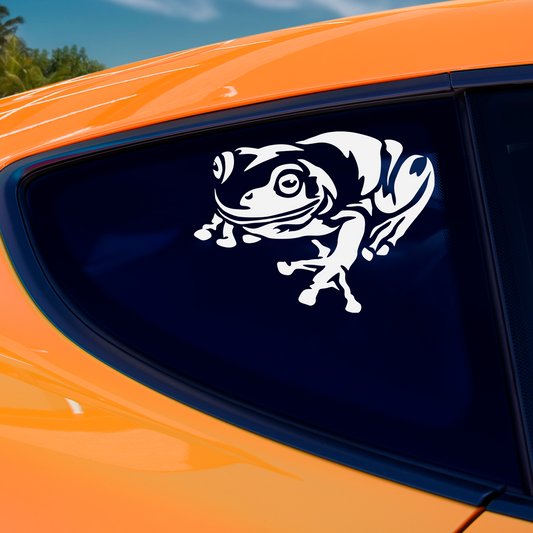 Green Tree Frog Sticker
