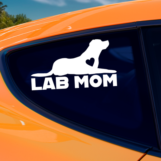 Lab Mom - Labrador Retriever Sticker