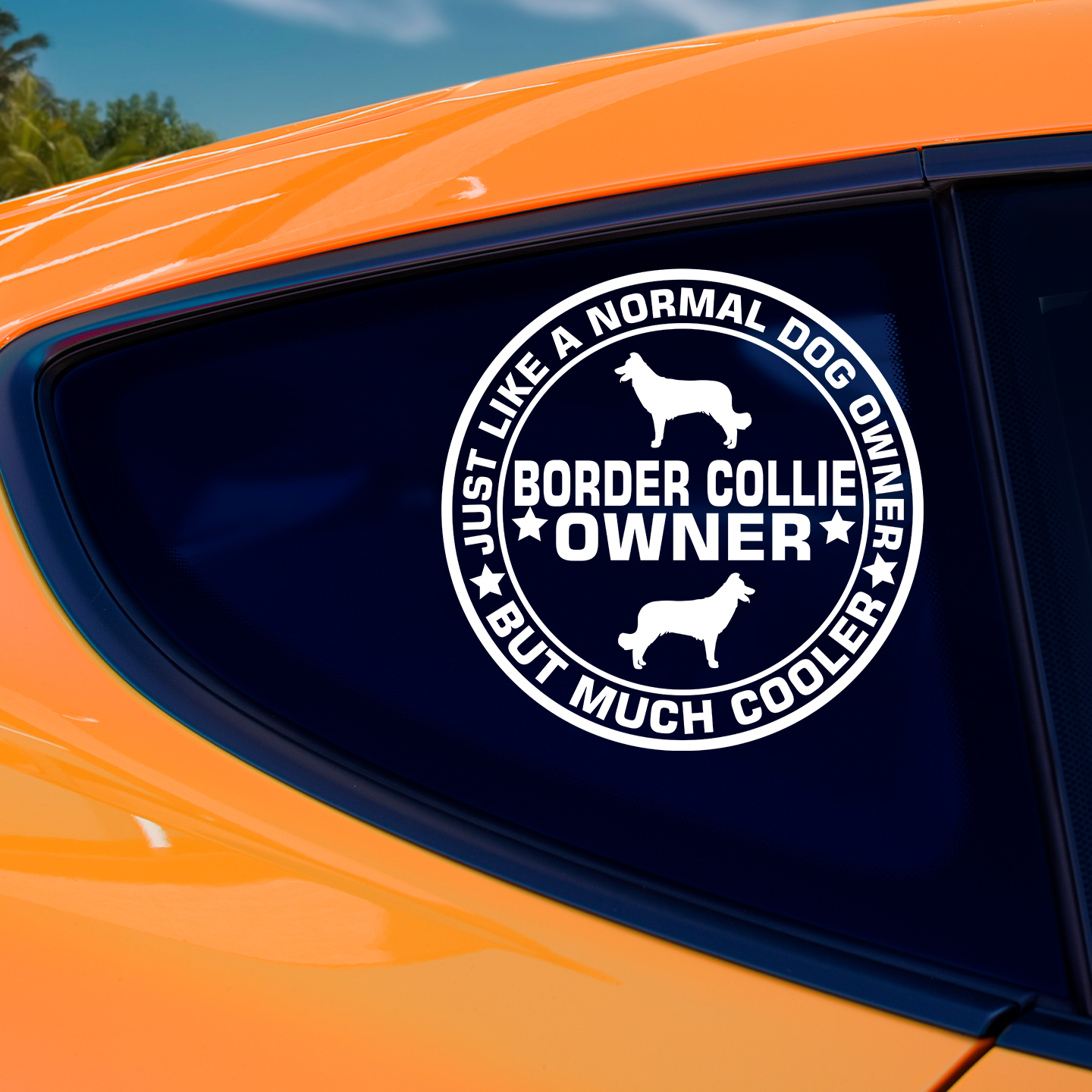 Border Collie Owner Sticker