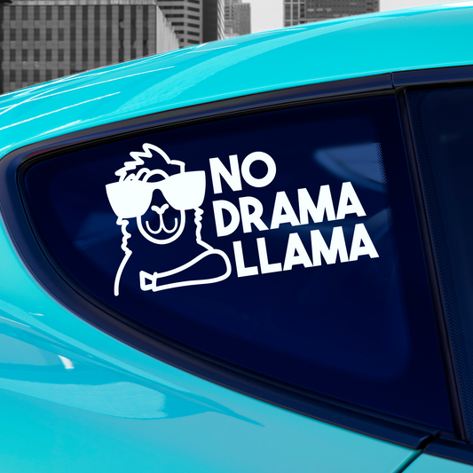 No Drama Llama Sticker