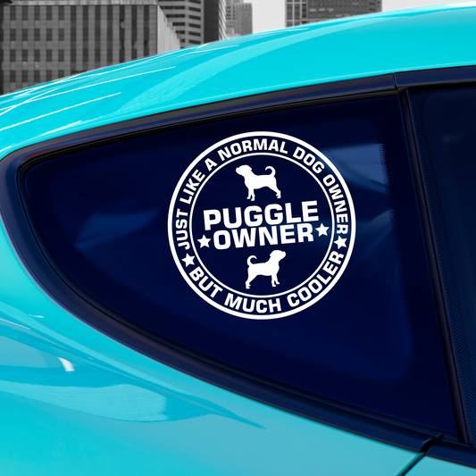 Puggle Owner Sticker