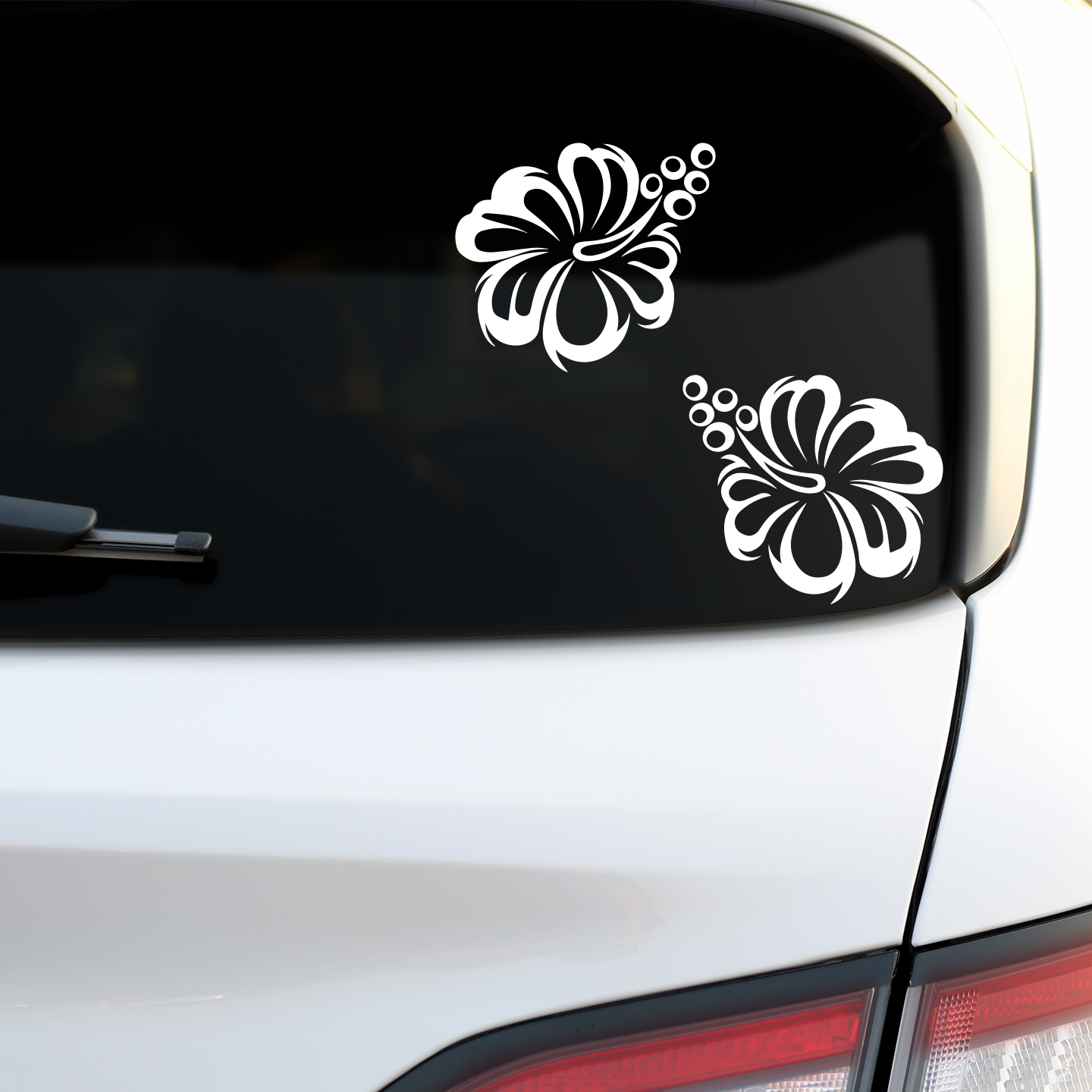 Hibiscus Flower Stickers