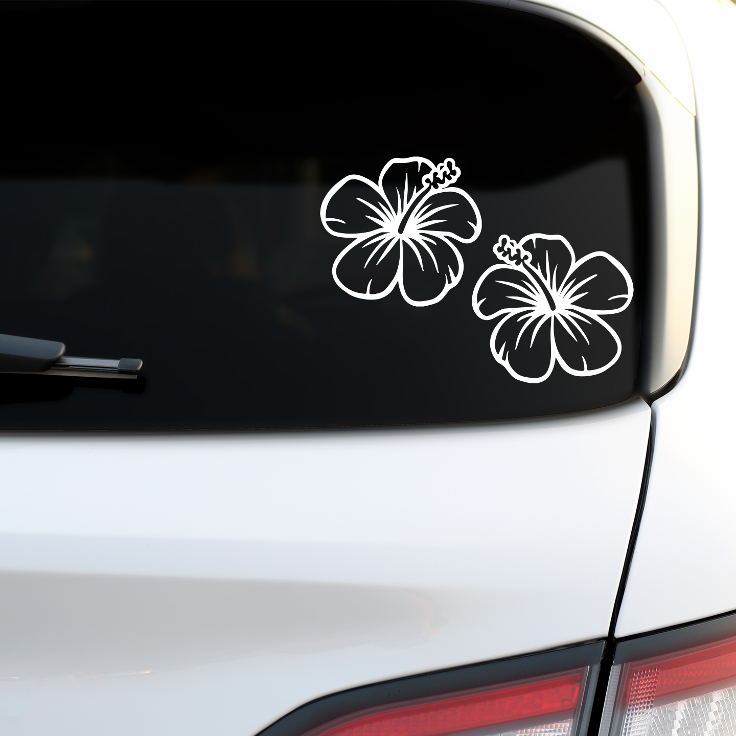 Hibiscus Flower Stickers
