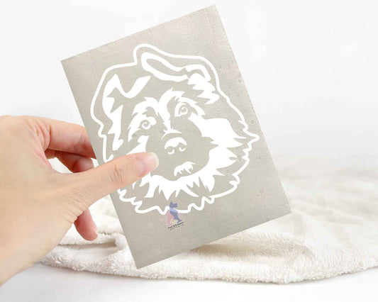 German Shepherd Puppy Sticker