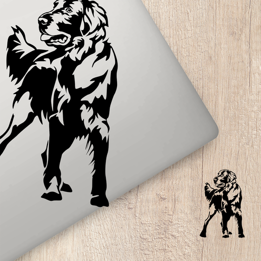 Flat Coated Retriever Sticker