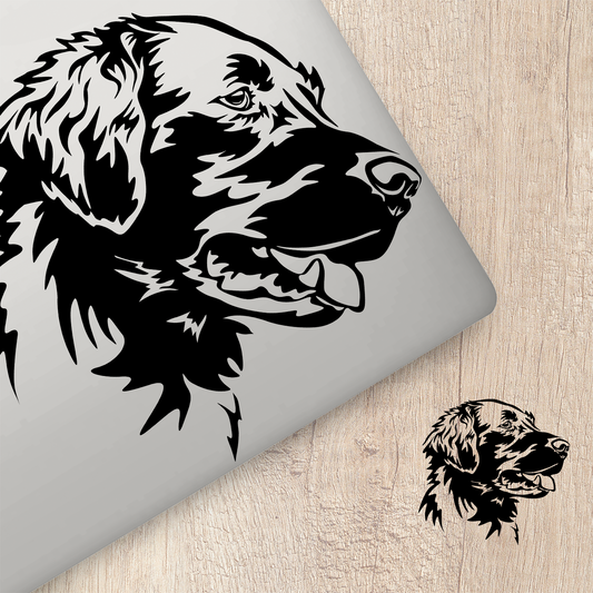 Flat Coated Retriever Sticker
