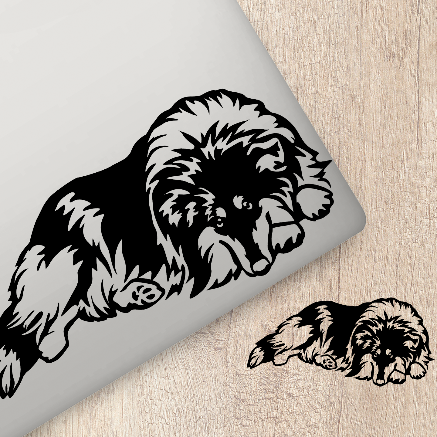 Rough Collie Sticker