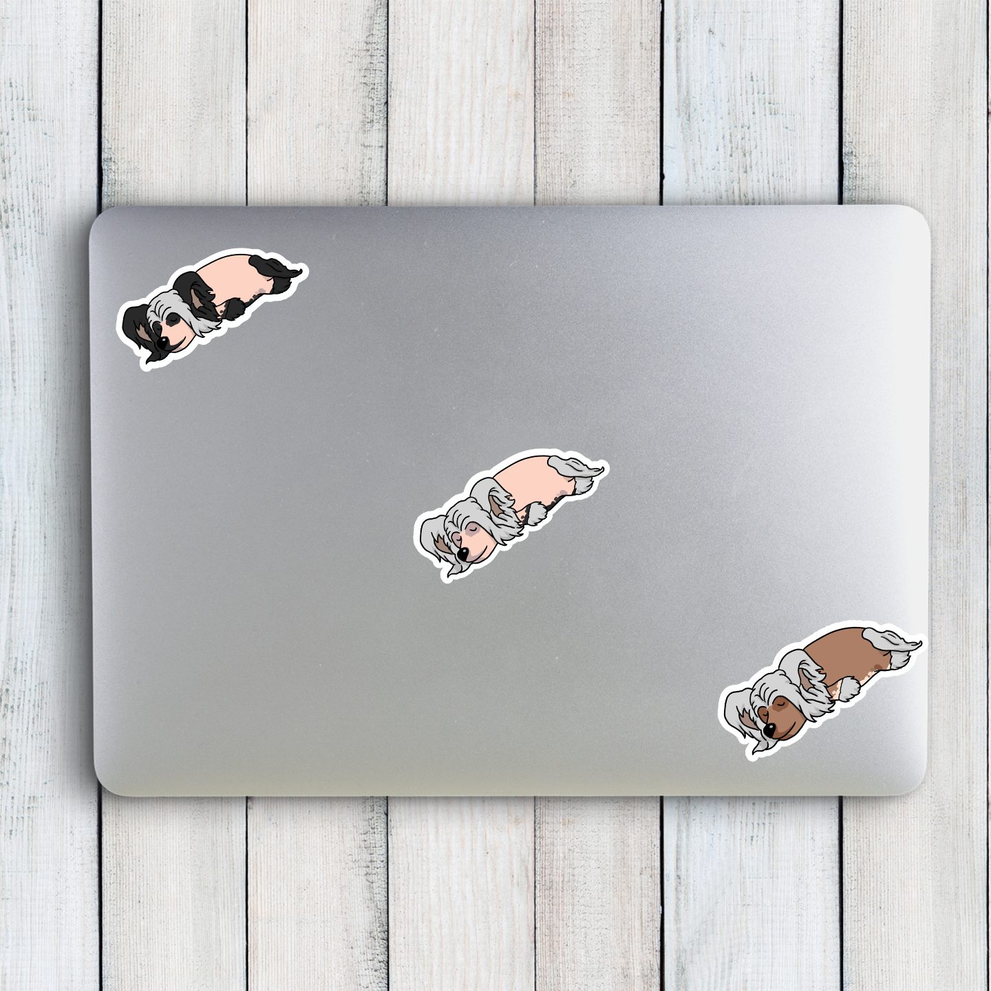 Chinese Crested Stickers