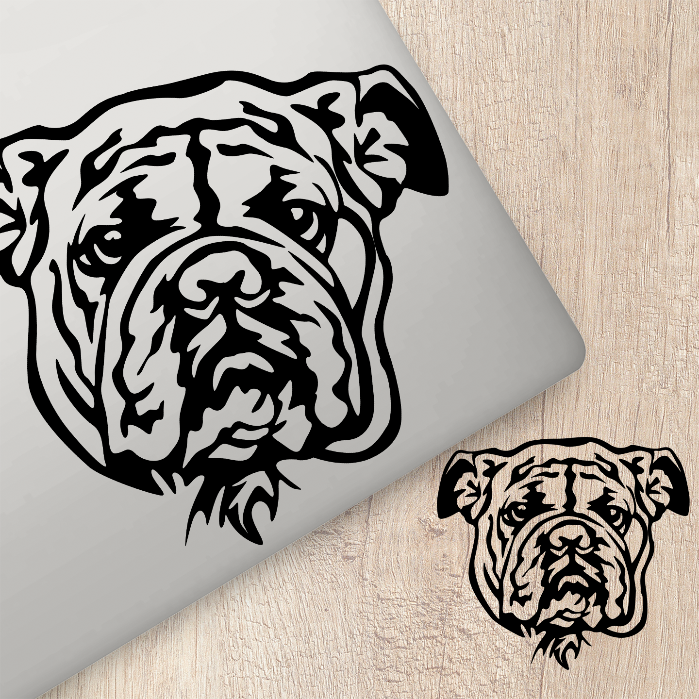 Bulldog Sticker