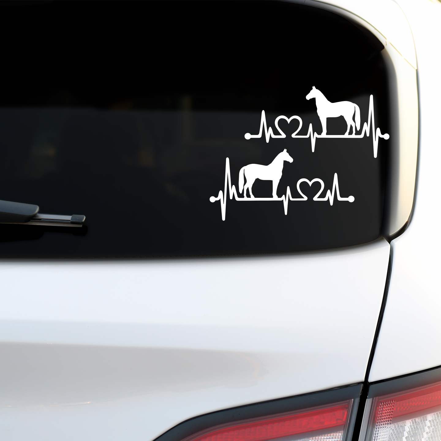 Horse Heartbeat Stickers