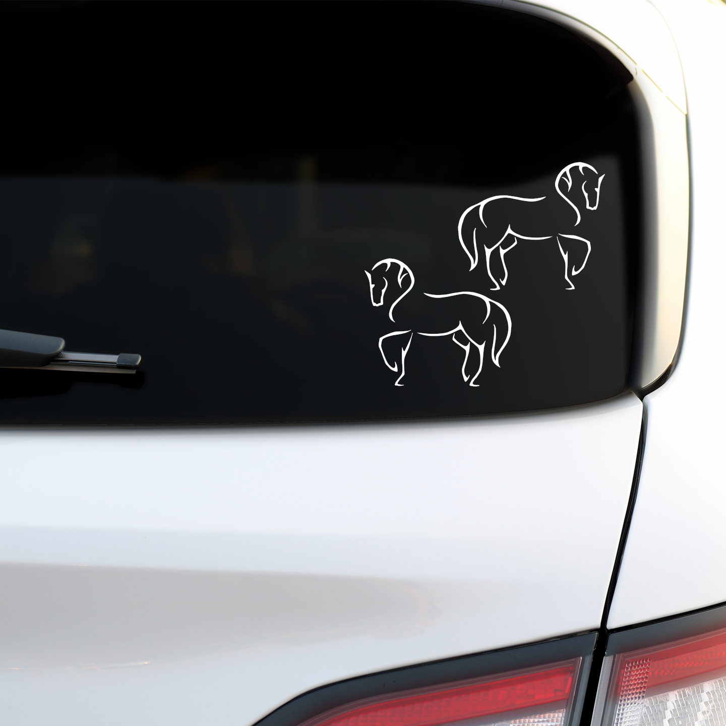 Minimalist Horse Stickers