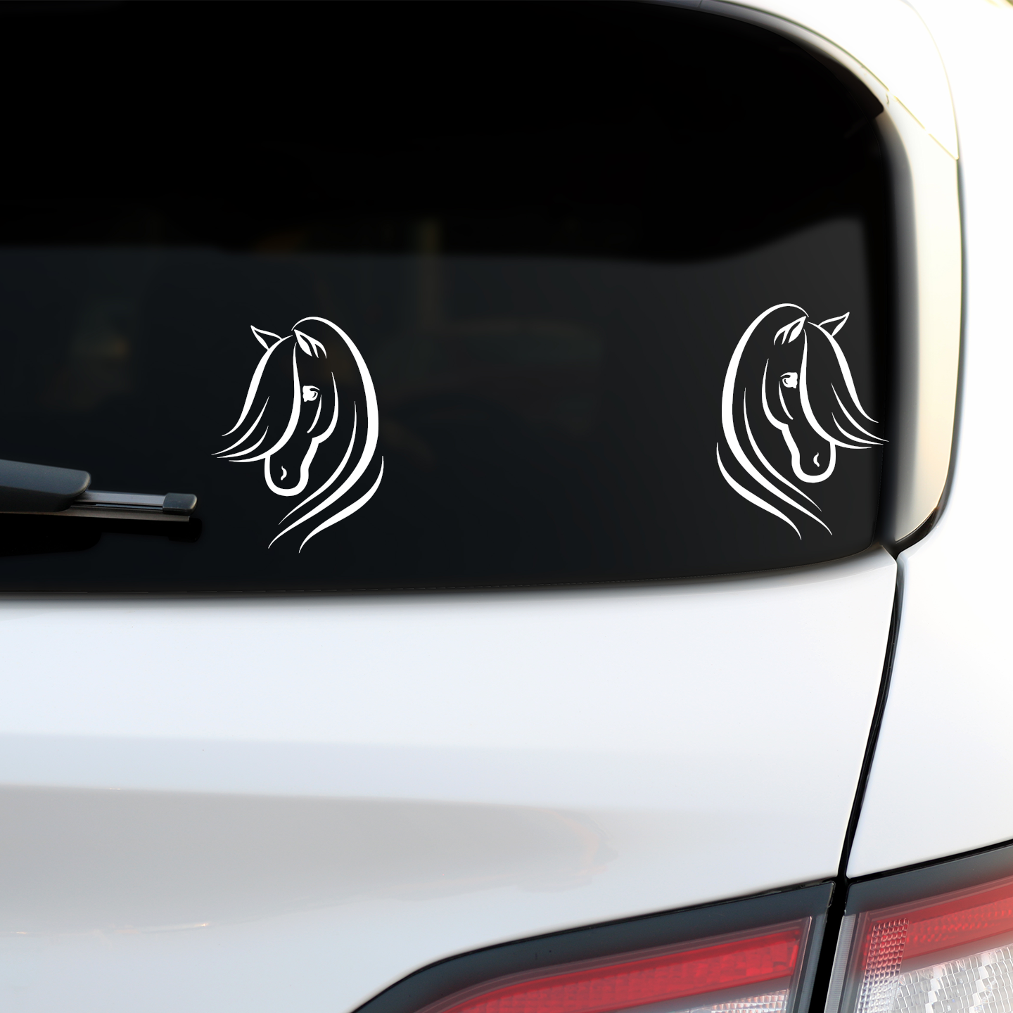 Minimalist Horse Stickers