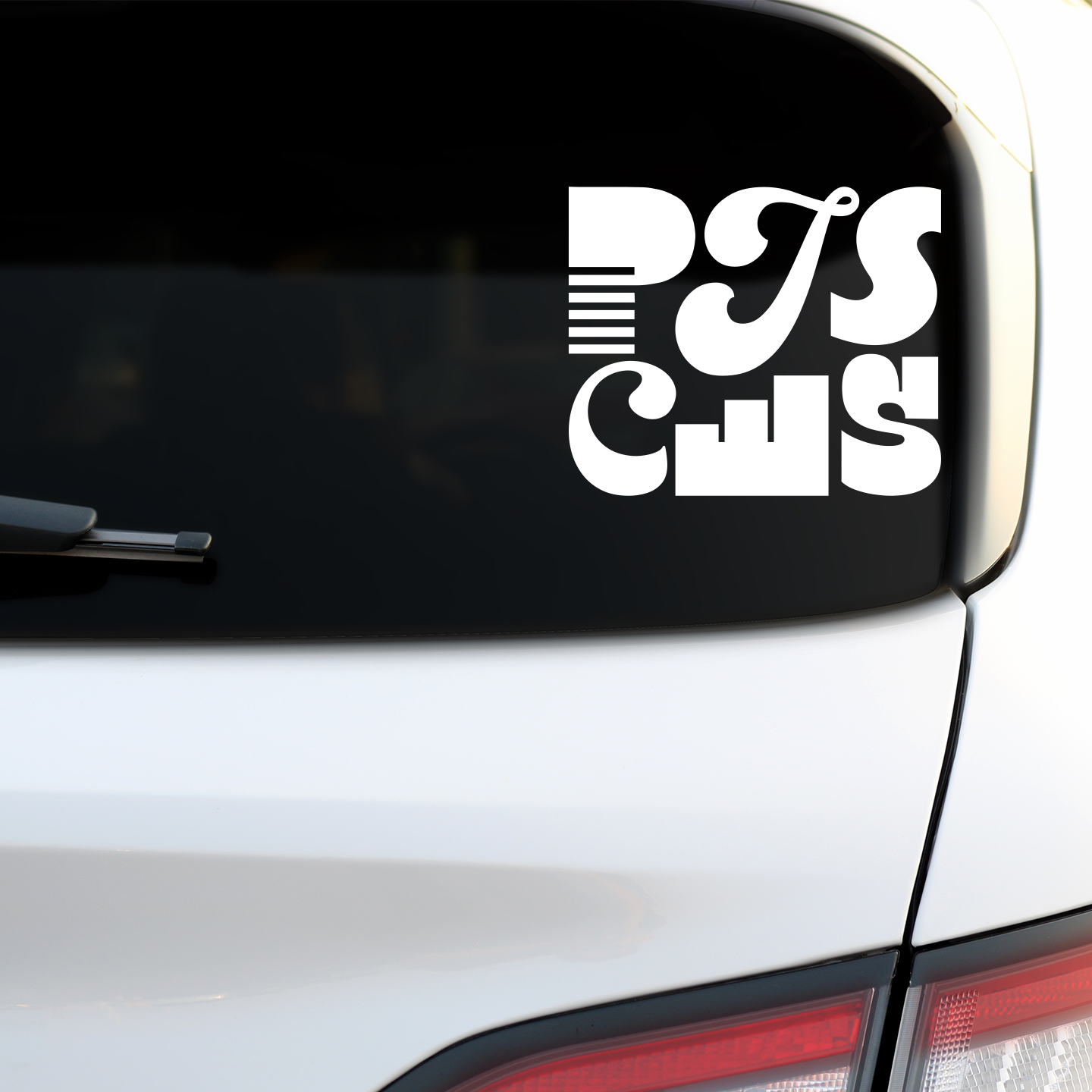 Pisces Retro Sticker