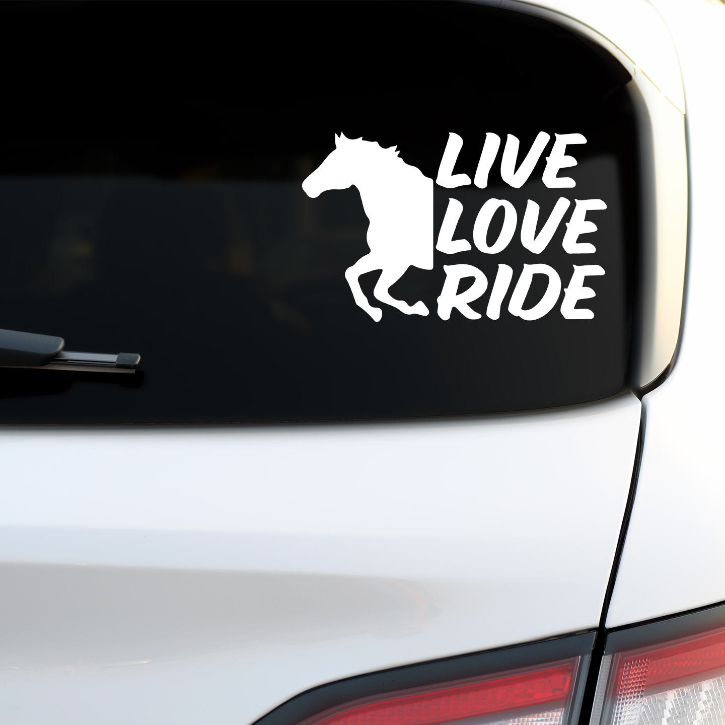 Live Love Ride Sticker