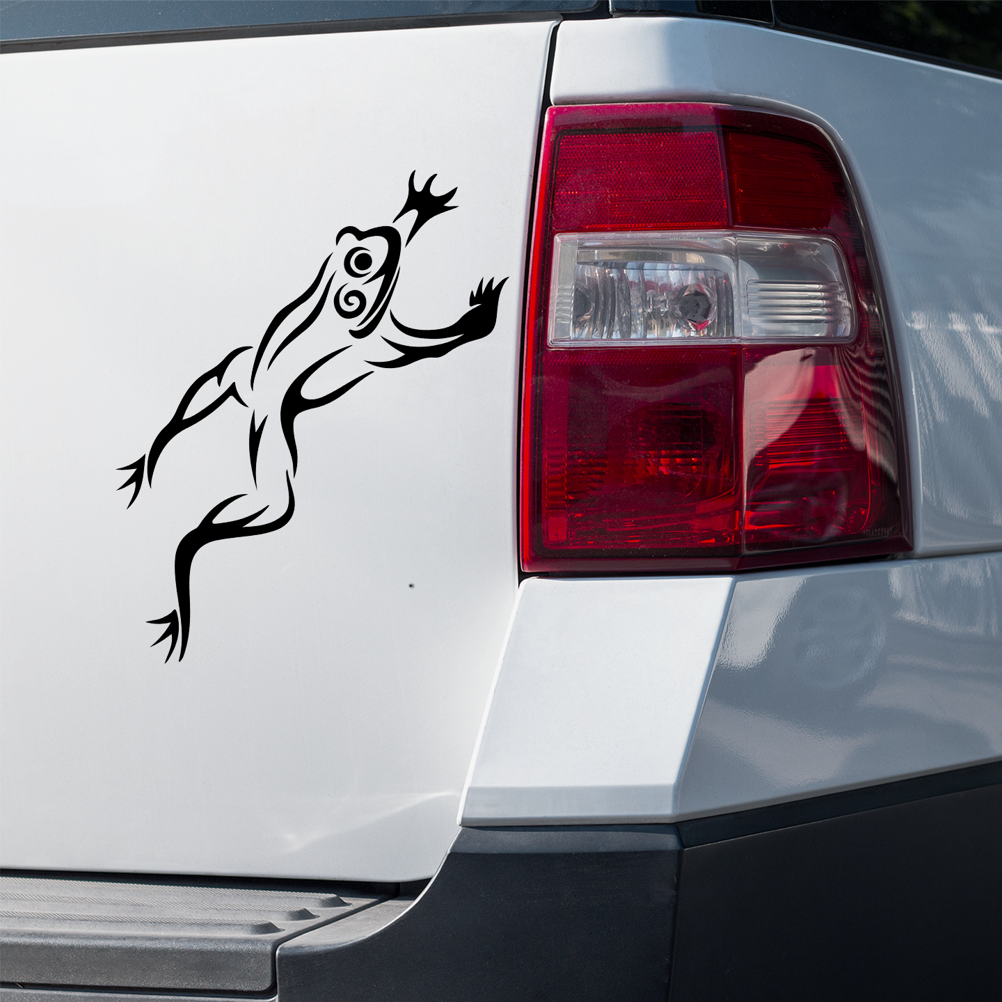 Tribal Frog Sticker