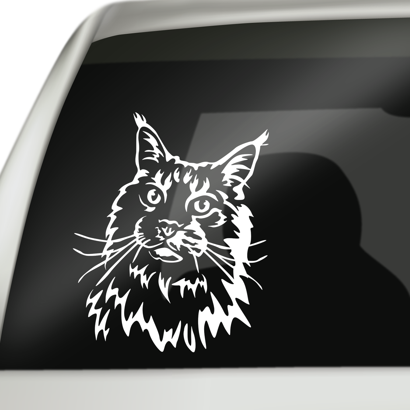 Maine Coon Cat Sticker