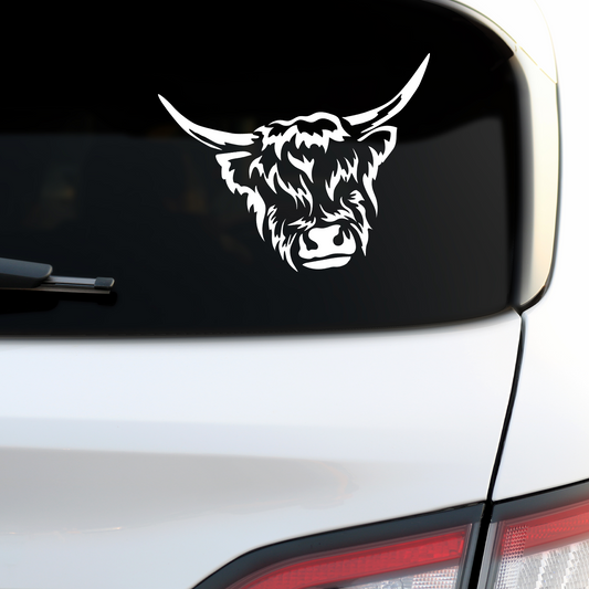 Highland Cow Sticker