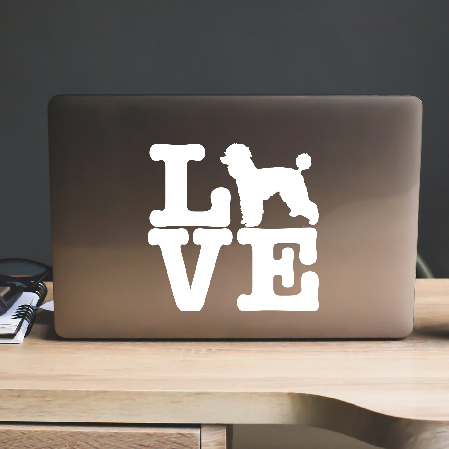 Love Poodle Sticker